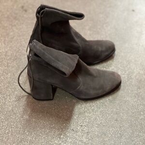 Stuart Weitzman Gray Ankle Boots